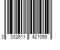 Barcode Image for UPC code 0032611421059