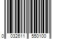 Barcode Image for UPC code 0032611550100