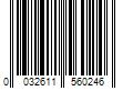 Barcode Image for UPC code 0032611560246