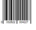 Barcode Image for UPC code 0032622004227