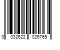 Barcode Image for UPC code 0032622025765