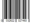 Barcode Image for UPC code 0032622027493