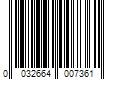 Barcode Image for UPC code 0032664007361