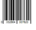 Barcode Image for UPC code 0032664007620