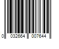 Barcode Image for UPC code 0032664007644