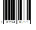 Barcode Image for UPC code 0032664007675