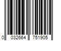 Barcode Image for UPC code 0032664751905