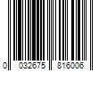 Barcode Image for UPC code 0032675816006