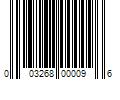 Barcode Image for UPC code 003268000096