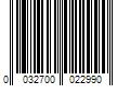 Barcode Image for UPC code 0032700022990