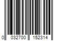 Barcode Image for UPC code 0032700152314