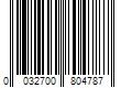 Barcode Image for UPC code 0032700804787