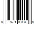 Barcode Image for UPC code 003274000080