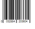 Barcode Image for UPC code 0032884203604