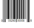 Barcode Image for UPC code 003293000085