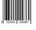 Barcode Image for UPC code 0033000009360