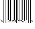 Barcode Image for UPC code 003305075469