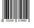 Barcode Image for UPC code 0033051819550