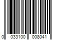 Barcode Image for UPC code 0033100008041