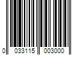 Barcode Image for UPC code 0033115003000