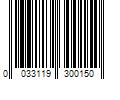 Barcode Image for UPC code 0033119300150