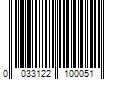 Barcode Image for UPC code 0033122100051