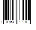 Barcode Image for UPC code 0033149181309