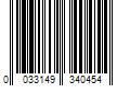 Barcode Image for UPC code 0033149340454