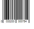 Barcode Image for UPC code 0033200000754