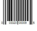 Barcode Image for UPC code 003320000095