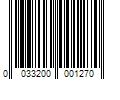 Barcode Image for UPC code 0033200001270