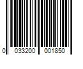 Barcode Image for UPC code 0033200001850