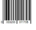 Barcode Image for UPC code 0033200011705