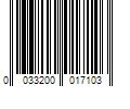 Barcode Image for UPC code 0033200017103