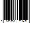 Barcode Image for UPC code 0033200021421