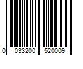 Barcode Image for UPC code 0033200520009