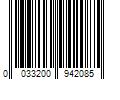 Barcode Image for UPC code 0033200942085