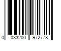 Barcode Image for UPC code 0033200972778