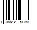 Barcode Image for UPC code 0033202100858