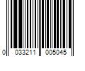 Barcode Image for UPC code 0033211005045