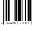 Barcode Image for UPC code 0033246211411