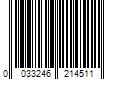 Barcode Image for UPC code 0033246214511