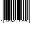 Barcode Image for UPC code 0033246216379