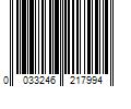 Barcode Image for UPC code 0033246217994