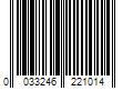 Barcode Image for UPC code 0033246221014