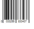 Barcode Image for UPC code 0033255833437