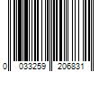 Barcode Image for UPC code 0033259206831