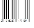 Barcode Image for UPC code 0033287177165