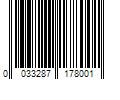 Barcode Image for UPC code 0033287178001