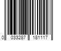 Barcode Image for UPC code 0033287181117